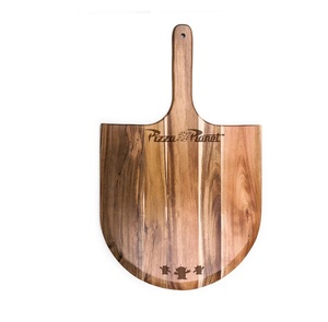 TQC Model 7138 Disposable Pizza Server Stand <b>Set</b> with Folding Wooden Handle Attractive Stylish Design Handmade Low Price - Product Image 3