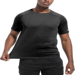 Camiseta Deportiva Clásica Ligera para Hombre, Estilo Vintage, Talla Grande, Ropa de Fitness, Logotipo Frontal, Transpirable, Diseño a Cuadros, Lisa - Product Image 5