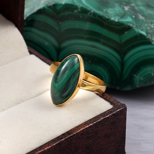 แหวนอัญมณีมรกตเงินแท้925 - Product Image 5