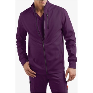 Chaqueta de enfermería elegante 2025 para hombres y mujeres Material transpirable suave y elástico para uniformes de comodidad de larga duración - Product Image 4