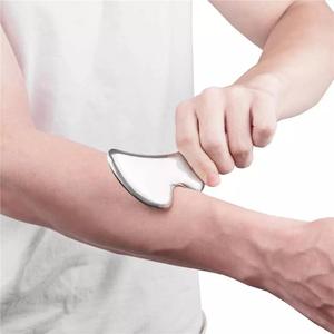 Outil de massage manuel en acier inoxydable Gua Sha, outil professionnel de physiothérapie IASTM, ensemble d'outils pour la relaxation corporelle, outil médical en métal - Product Image 4