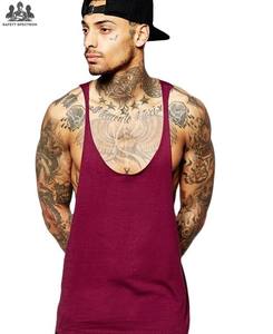 Wholesale Knitted Casual Gym <b>Vest</b> <b>Stringer</b> Tank Tops with Windproof Feature 100% Cotton High Quality - Product Image 1