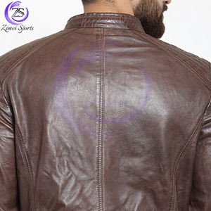 Ropa de calle de alta calidad, tarifa al por mayor, cómodo servicio OEM/ODM, nuevas y elegantes chaquetas de cuero genuino y PU Premium a la moda - Product Image 6