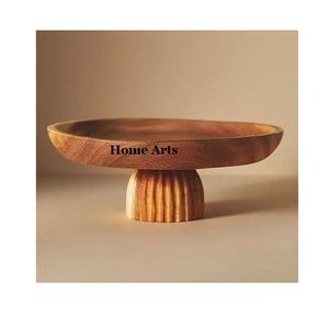 Soporte de postre de pastel de aluminio de 2 niveles Diseño de tendencia Soporte de pastel de chocolates de forma redonda al precio más barato - Product Image 2