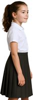 Jupe d'uniforme scolaire pour filles de qualité supérieure tissu doux et léger taille haute, style évasé élégant pour le confort, la mode et la durabilité