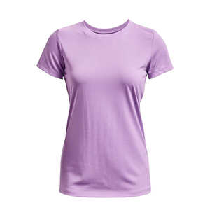 Camiseta Lisa de Alta Calidad 100% Algodón para Mujer, Logotipo Bordado Personalizado, Camisetas Extra Grandes para Mujer - Product Image 1