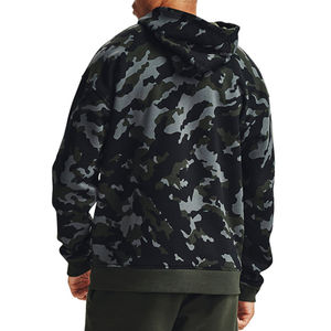 Fabricants de vêtements personnalisés OEM, vêtements pour hommes en coton de haute qualité, y compris un sweat-shirt à capuche camouflage avec poches kangourou - Product Image 4
