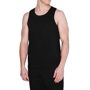 Men's Quick Dry Sports Tank Top Custom Logo Fitness Singlet Sleeveless Training Gym Vest for Summer 2025 Wholesale - Product Image 1