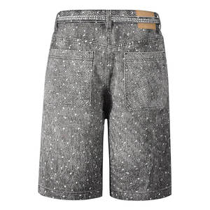 กางเกงขาสั้นสำหรับผู้ชายประดับพลอยเทียมระยิบระยับสำหรับใส่แสดงโลโก้ได้ตามต้องการ - Product Image 6