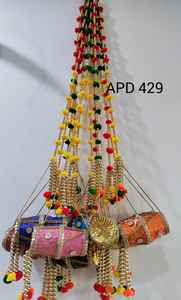 Decoración de Boda, Dholkis Colgantes para la Noche de Henna India Pakistaní, Ceremonia de Mehendi, Haldi, Nikkah, Colores Personalizables - Product Image 4