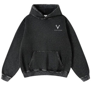 Sudadera con Capucha de Invierno de la Mejor Calidad, Estilo Casual, Lavado Ácido, Decoloración al Sol, Diseño Personalizado, Ropa Urbana - Product Image 1