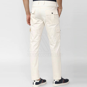 Pakistan Manufacturer's High Quality Cargo Pants Custom Logo Men's Work <b>Jeans</b> Casual Mid <b>Elastic</b> Ins Lightweight Plain Straight - Product Image 3
