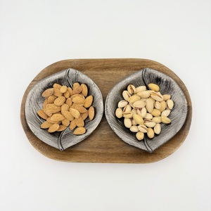 Accessoires de maison de haute qualité, bols à servir en aluminium métallique imprimés sur mesure, modèles peints sur le thème des fruits, technique de placage - Product Image 2