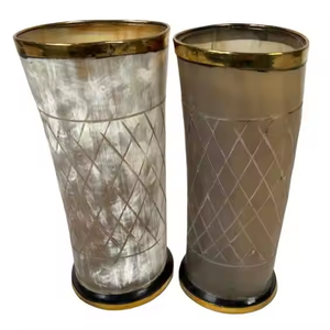 Handcrafted Horn <b>Cup</b> Polished Surface Smooth Grip by crescent crafts - Product Image 4