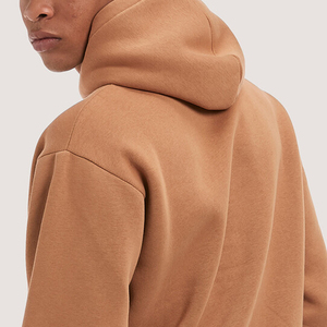 Última Venta caliente Hombres Boxy Fit Sudadera con capucha en blanco Logotipo personalizado Nueva moda Ropa de calle Sudaderas con capucha térmicas - Product Image 6