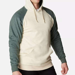 Sweat à capuche décontracté pour homme sur mesure OEM, haute qualité, 100% coton molletonné, respirant, uni, teint en panneaux, fabriqué au Pakistan pour l'automne - Product Image 5