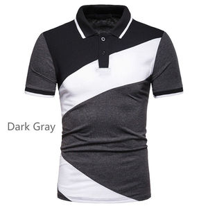 Polo informal para hombre, camiseta de manga corta suelta, Polo de colores, gran oferta - Product Image 4