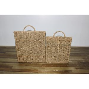 Panier de magazines tissé en jonc de mer de haute qualité Hot New Design fait à la main Accent de maison des usines du Vietnam - Product Image 4