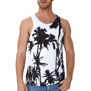 Men's Custom Designed Gym Tank Top Breathable Fitness Yoga Workout Vest Shirt Quick Dry Bodybuilding Hot Selling Tank Tops - Product Image 2