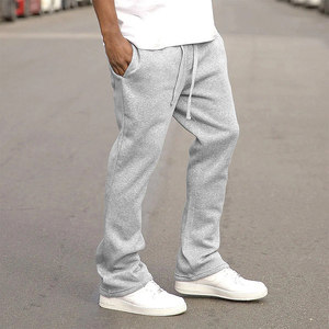 Pantalones acampanados de tendencia 2023 para hombre, pantalones de moda con cierre de cordón hecho de lana de algodón con logotipo personalizado - Product Image 6