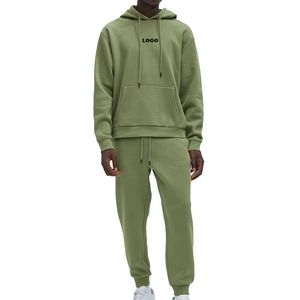 ชุดวอร์มผ้าฝ้าย100% โอเวอร์ไซส์สำหรับผู้ชายและผู้หญิงชุดวอร์มลำลองสำหรับฤดูหนาวพิมพ์ลายเทคนิคซักได้ตามต้องการ - Product Image 1