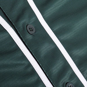 Camiseta de Béisbol Sublimada con Botones Personalizados, Ligera, de la Mejor Calidad, al por Mayor, para Jóvenes y Hombres - Product Image 6