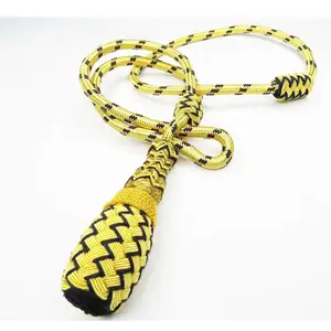 Manufacturers Of Ceremonial Use Golden And Black Sword Knot Made In Wire With Golden Wire Cord Sword Knot