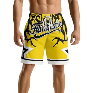 Pantalones cortos estampados de hombre informales a la moda de verano personalizados, servicio OEM de la más alta calidad TIW_SV_38 - Product Image 2