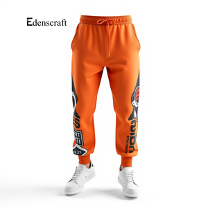 Pantalon de survêtement décontracté à imprimé moyen pour hommes Pantalon de jogging en polaire confortable Pantalon de gym écologique à séchage rapide Pantalon quotidien de course à pied - Product Image 5