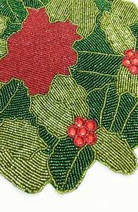 Luxury Beaded Handmade <b>Placemat</b> Rich Look <b>Gold</b> Decorative Centre Piece - Product Image 4