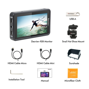 <span class=keywords><strong>Desview</strong></span> R5II 5.5 "จอภาพฟิลด์บนกล้องกล้องหน้าจอสัมผัสแบบ Full HD 4K สำหรับกล้องวิดีโอ DSLR - Product Image 4