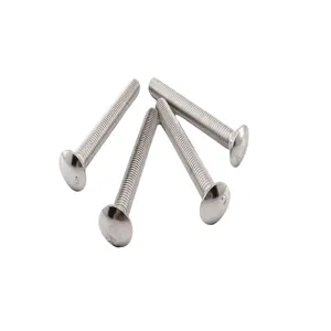Din603 DIN603 National Standard 304 Stainless Steel Carriage Bolts Industrial Use Of Bolts A2-70 Material