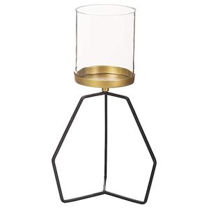 Decorative Christmas New Year Gift <b>Candle</b> Light <b>Holder</b> Metal Glass Decoration Home Decor Showpiece Festivals Lighting - Product Image 4