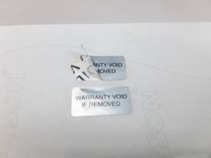 Pour l'autocollant de garantie annulé - Product Image 3