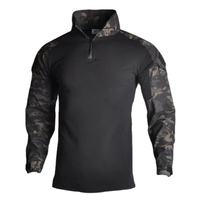 Kivotech Costume tactique personnalisé Uniforme de chasse Costume d'entraînement Camping Camouflage Vêtements Chemises Pantalons Ensembles de Paintball avec coussinets