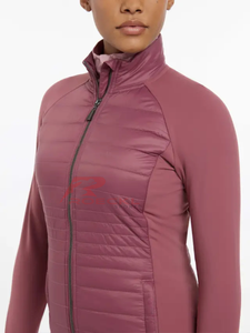 Veste d'équitation pour femmes en gros matériau polyvalent doux au toucher contrôle de l'humidité coupe coutures durables élégant équestre - Product Image 5