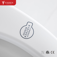 Offre Spéciale Bidet Intelligent à Ouverture Automatique, Télécommande Électronique, Réservoir Intégré, Fixation au Sol, Allongé, à Gravité, Siphon en P/S