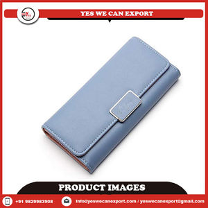 Cartera con cremallera de cuero genuino para mujer 100%, bolso de mano de gran capacidad para teléfono móvil, bordado multifuncional portátil, nuevo monedero largo - Product Image 6