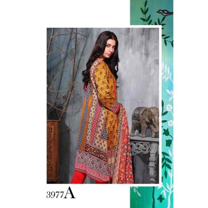 Traje de viscosa bordado Tawakkal Azure - 3977-A - Product Image 2