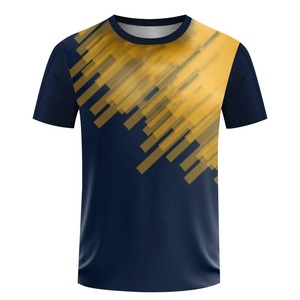 Respirant hommes T-Shirt été compétition porter des vêtements de Tennis pour femmes course en plein air Fitness manches courtes grande taille haut - Product Image 5