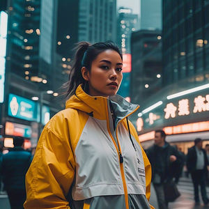 Chaqueta impermeable para senderismo para mujer, ropa informal para invierno y otoño, chaqueta cortavientos de secado rápido para mujer - Product Image 4