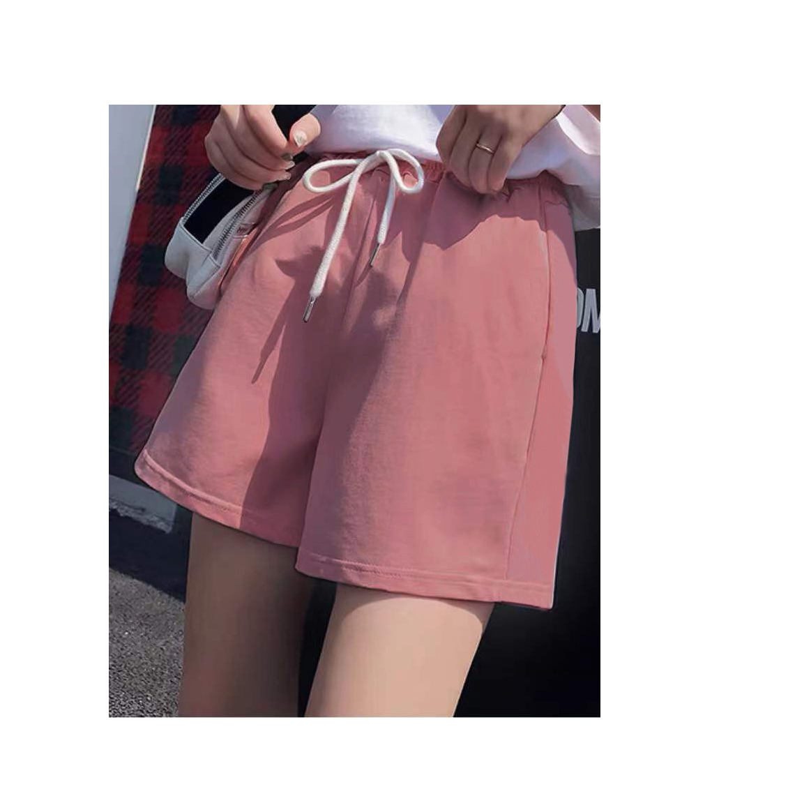 กางเกงลำลองสีชมพู8830