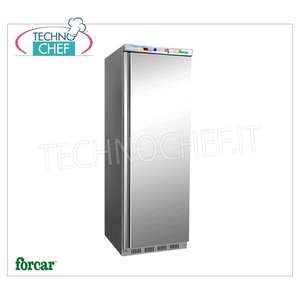 Congélateur coffre Forcar 340 L, équipement de réfrigération professionnel pour cuisine, à évaporation statique, avec étagères grillées, température contrôlée - Product Image 2