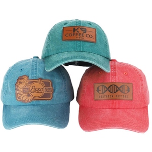 Vente chaude Personnalisé 5 Panneaux Vintage Casquette De Baseball Coton avec Fermeture À Boucle Réglable Broderie À La Main Avec Logo Spécial - Product Image 2