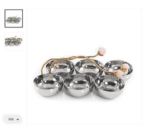 Bol décoratif artistique à la mode Pièce maîtresse de table de luxe élégante Superbe accent de maison parfait pour le salon - Product Image 2