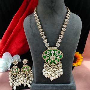 Juego de colgantes de piedra y perlas MOP, ligero, cómodo, belleza, simplicidad para collares de moda contemporáneos tradicionales - Product Image 5