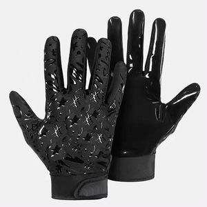 Vente en gros 2025 Gants de réception de football américain Fabriqué en usine Conception antidérapante en latex durable Service OEM léger - Product Image 1