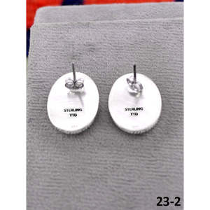 Boucles d'oreilles pendantes en argent sterling avec turquoise noire artisanale du sud-ouest, serties de pierres en or rose, design élégant et tendance - Product Image 4