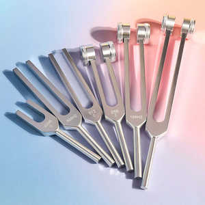 Diapasones Manuales de Acero Hertz Personalizados para Sanación Sonora 33hz 66hz 108hz 111hz 125.28hz 144hz 128 Hz de SurgiRight - Product Image 2