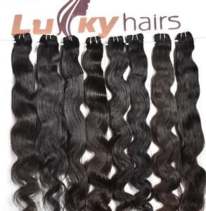 Extensiones de cabello alineado con cutícula cruda, al por mayor precio de fábrica, 100% cabello humano brasileño virgen procesado natural - Product Image 3